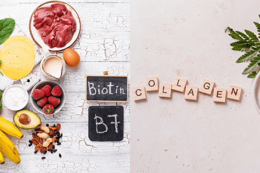 Collagen vs biotin for hair growth